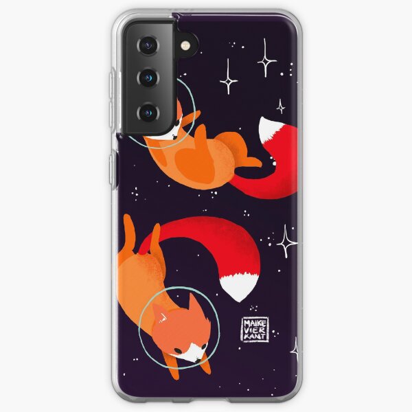 Space Foxes Samsung Galaxy Soft Case