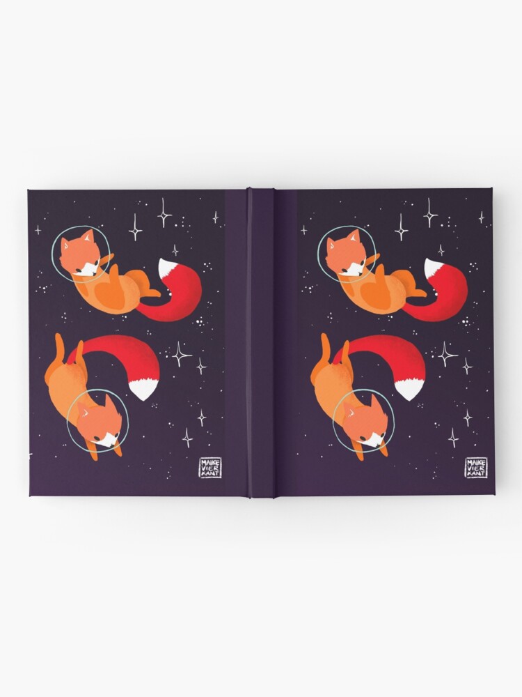 Alternate view of Space Foxes Hardcover Journal
