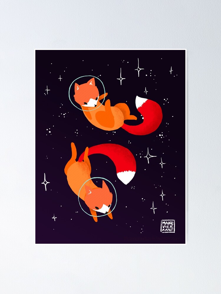 Alternate view of Space Foxes Poster