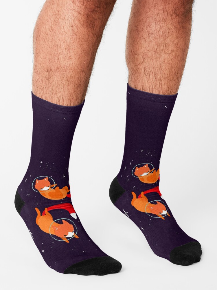 Discover Space Foxes | Socks