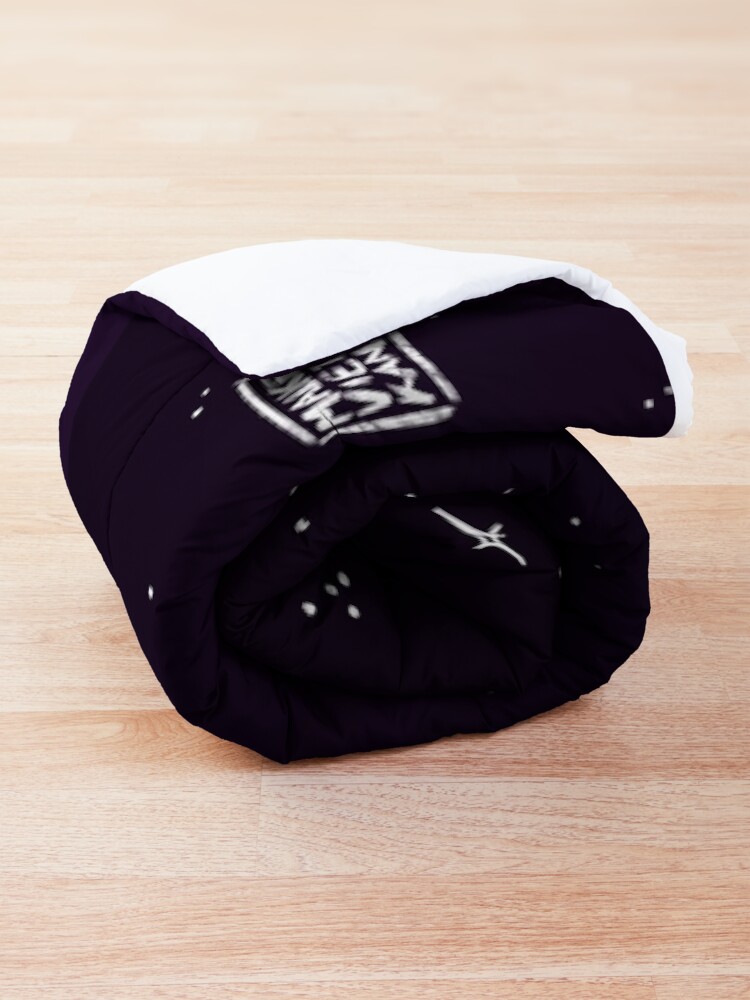 Alternate view of Space Foxes Comforter