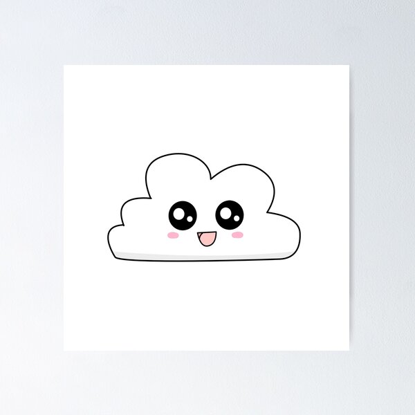 Drawing Cartoon Cute Cloud Expression Decoration Set Illustration PNG  Images | PSD Free Download - Pikbest