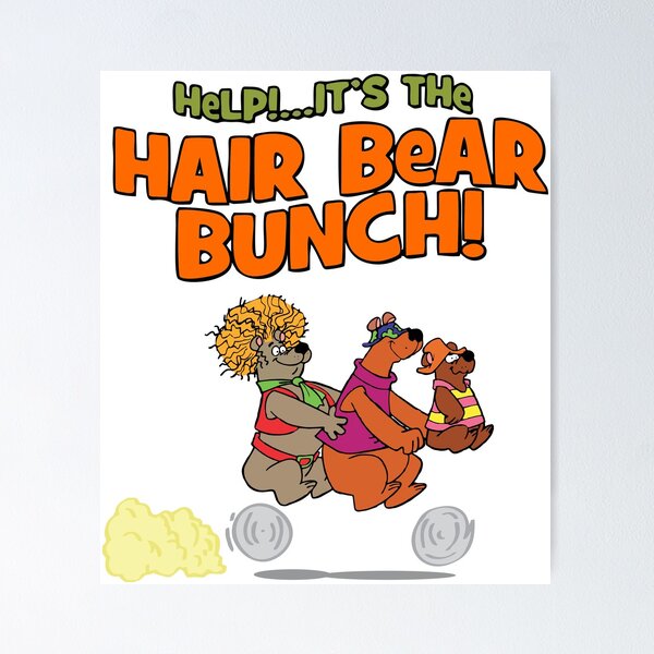 Item preview, hair bear bike designed and sold by Ovnil.