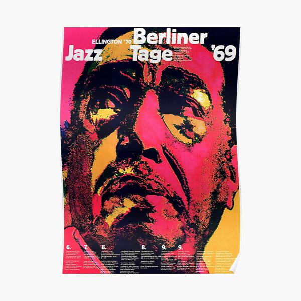 Berlin Jazz Festival 1969 Poster