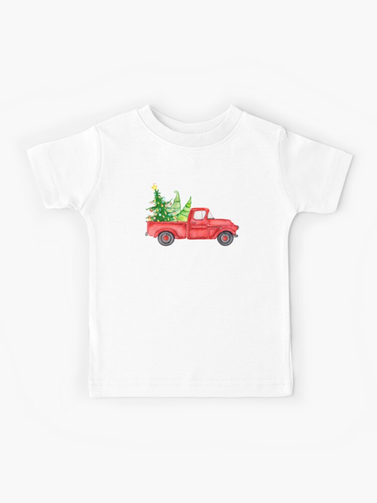 Christmas t shirt with best sale red truck