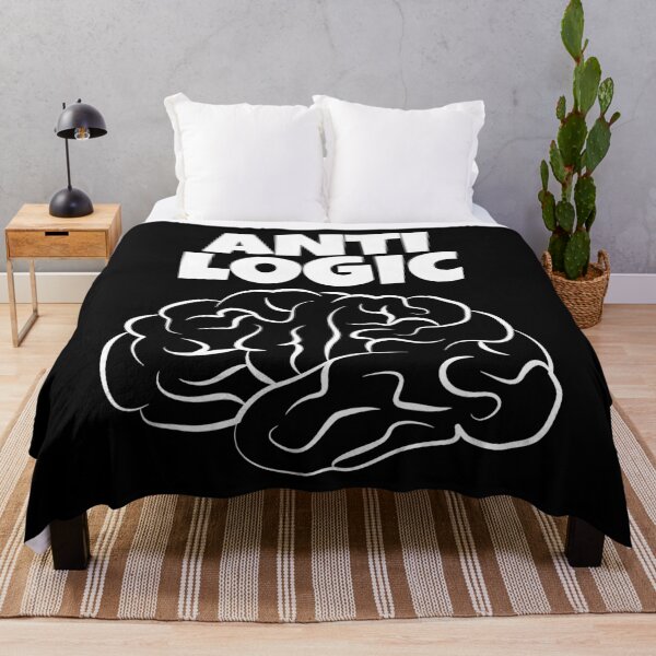 Item preview, Anti logic a design for thinkers with brains designed and sold by dailyshirt.
