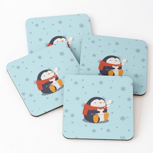 Item preview, kawaii winter penguin designed and sold by LauraPemArt.