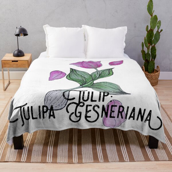 Item preview, Watercolor Botanical Illustration Tulip: Tulipa Gesneriana designed and sold by RosalieReeves.