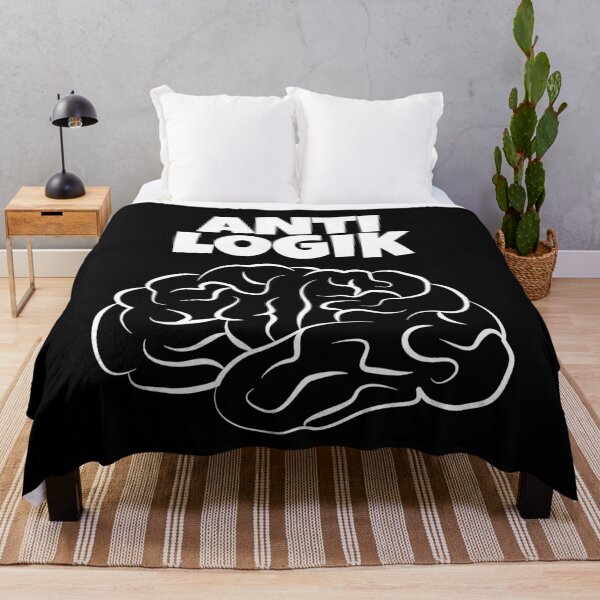 Item preview, Anti logic a design for thinkers with brains designed and sold by dailyshirt.