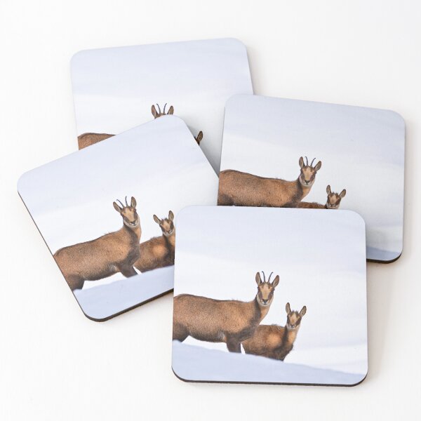 Item preview, Chamois in the snow designed and sold by DesignAstur.