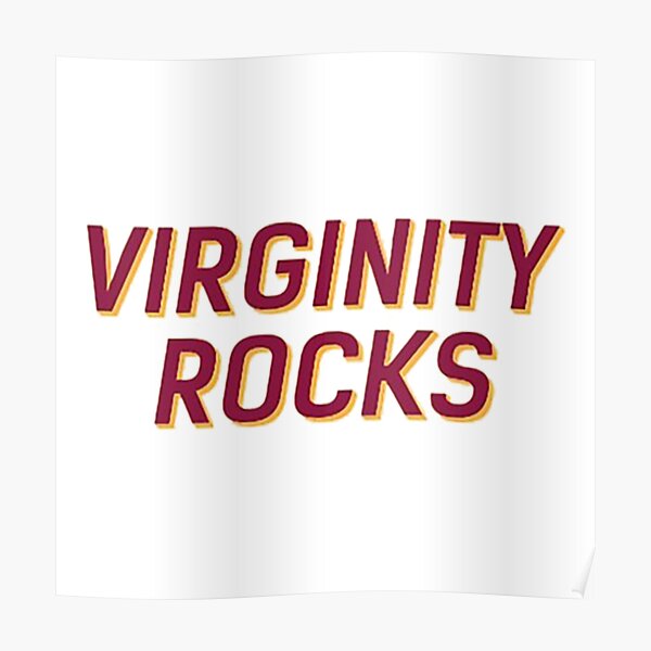 Virginity Rocks Danny Duncan Meaning Posters Redbubble