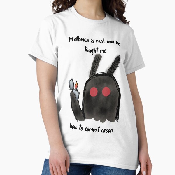Item preview, Mothman Arson designed and sold by SwamplandVamp.