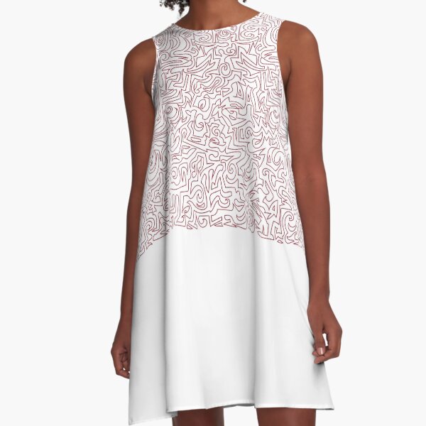 Labyrinth A-Line Dress