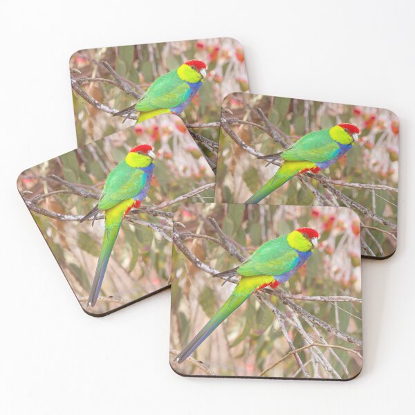Item preview, Red Capped Parrot Australia designed and sold by cschester4.