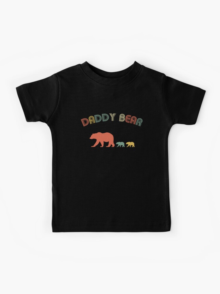  Papa Bear 3 Cubs Shirt Daddy Bear 3 Kids TShirt Papa 3 Kids T- Shirt : Clothing, Shoes & Jewelry