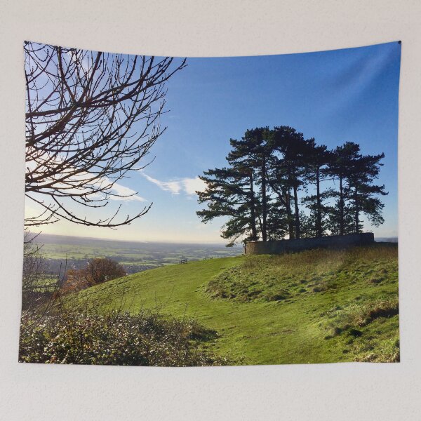 Item preview, Wotton under edge . Circle of trees. The Cotswolds. Uk. designed and sold by Angela Haig-Harrison.