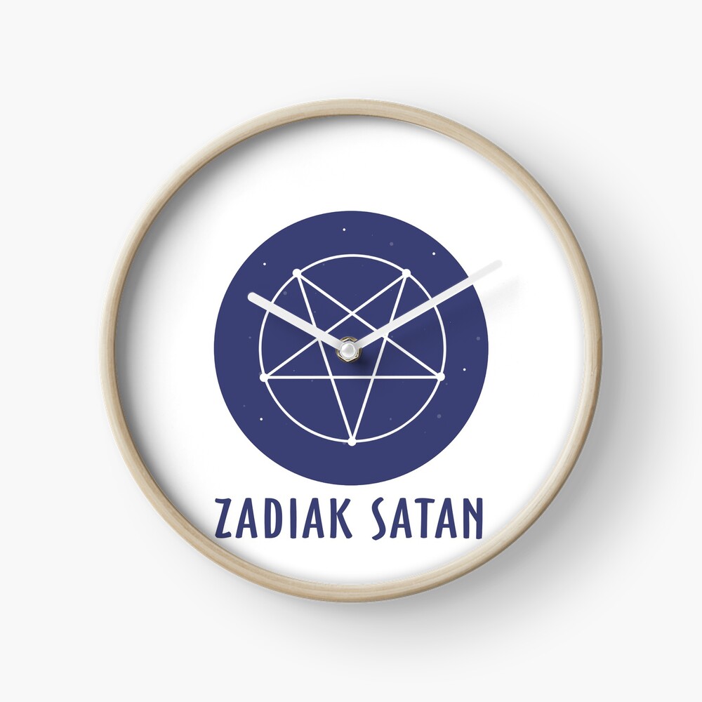 Zadiak Satan Coasters Set Of 4 By Borzk Redbubble - satan symbol roblox
