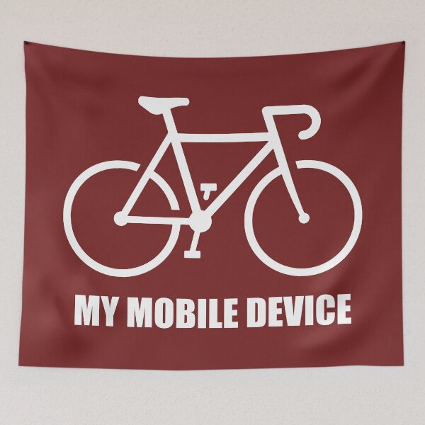 Artikelvorschau, Radfahren, mein Mobilgerät entworfen und verkauft von Esskay Designs.