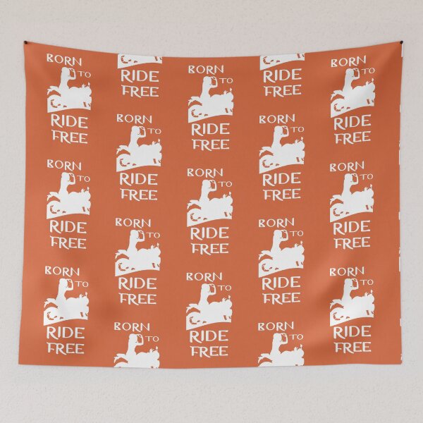 Item preview, Born to ride free for motorcycles lovers designed and sold by Dilyana Rumenova - Shantabella.