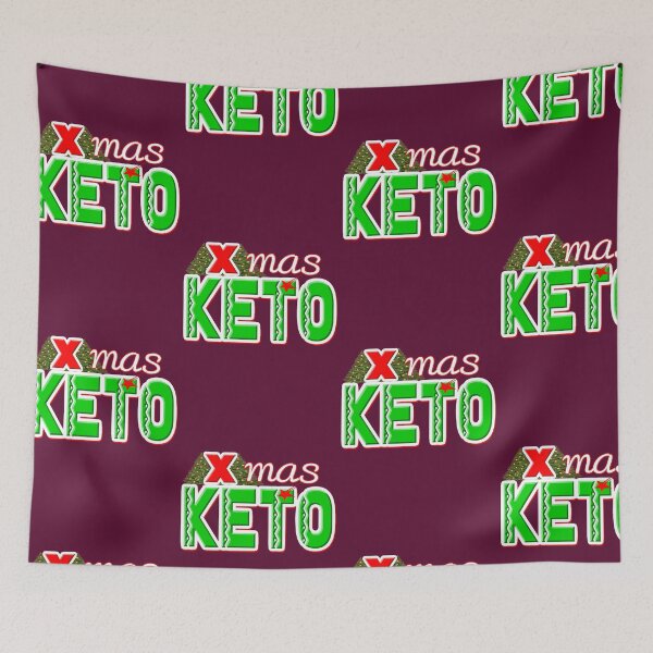 Item preview, Ketogenic Christmas - ketosis - insulin - autophagy - intermittent fasting - diabetes designed and sold by Ralek.