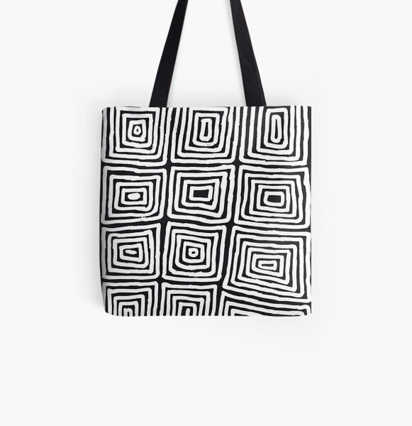 Optical illusion All Over Print Tote Bag