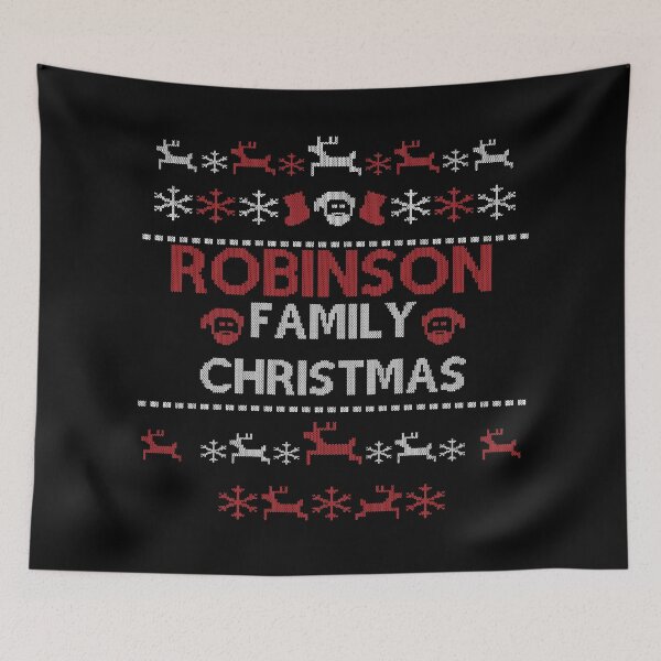 Item preview, Robinson merry xmas holidays christmas family fun white cold  designed and sold by Thestarrysky.
