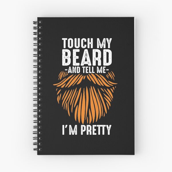 Item preview, Funny Ginger Touch my beard and tell me I'm pretty cool gift for bearded men red facial hair  designed and sold by alenaz.