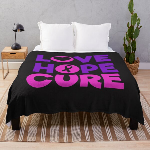 Item preview, Love Hope Cure, Cancer Awareness Shirt, Breast Cancer Shirt designed and sold by Awesome People Store.