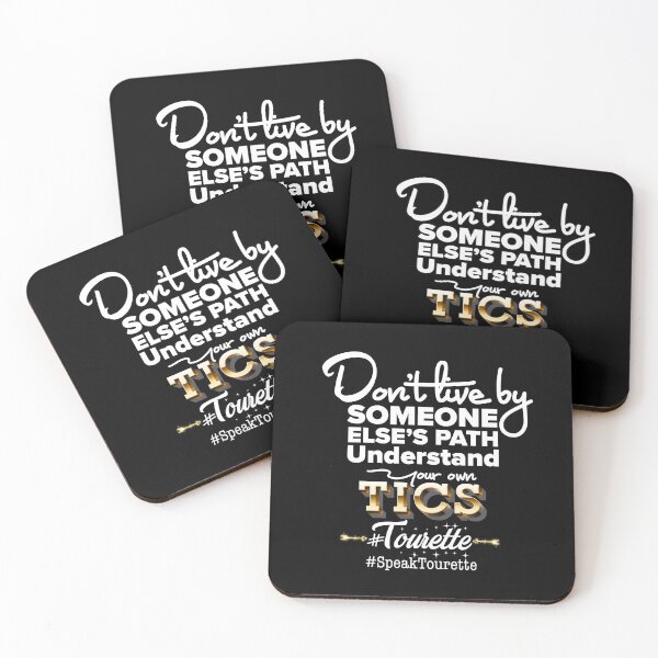 Item preview, #Tourettes - Understand Your Own Tics, The Journey Is Yours, Tourette Syndrome Awareness , Tourettes designed and sold by MJDezigns.