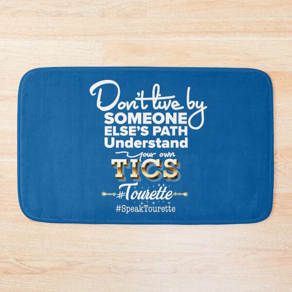 Item preview, #Tourettes - Understand Your Own Tics, The Journey Is Yours, Tourette Syndrome Awareness , Tourettes designed and sold by MJDezigns.
