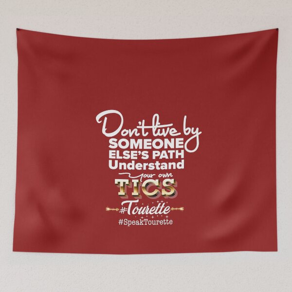 Item preview, #Tourettes - Understand Your Own Tics, The Journey Is Yours, Tourette Syndrome Awareness , Tourettes designed and sold by MJDezigns.
