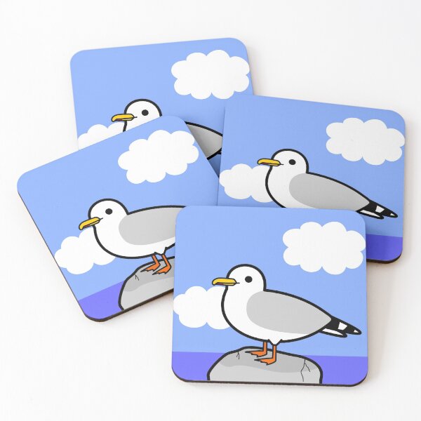 Item preview, Cute seagull designed and sold by peppermintpopuk.