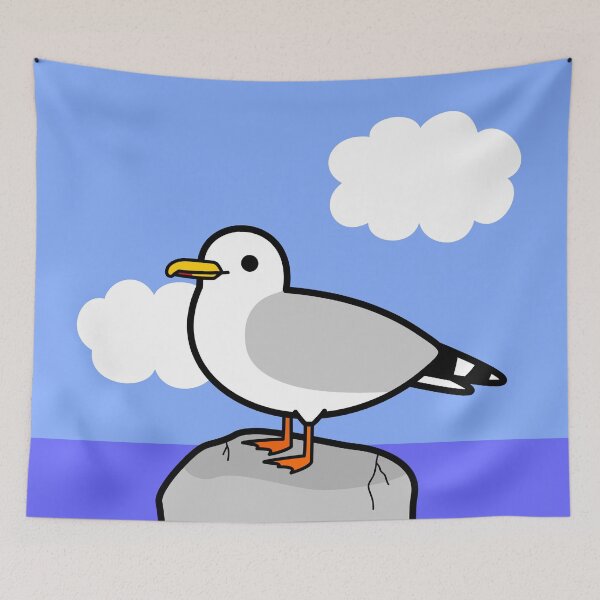 Item preview, Cute seagull designed and sold by peppermintpopuk.