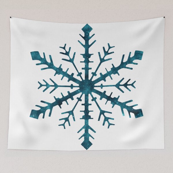 Item preview, Christmas - Snowflake (Galaxy Design) designed and sold by Kamurata.