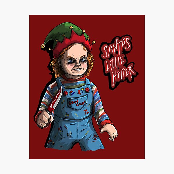 Chucky The Elf Doll Photographic Print For Sale By Leslieamaya Redbubble