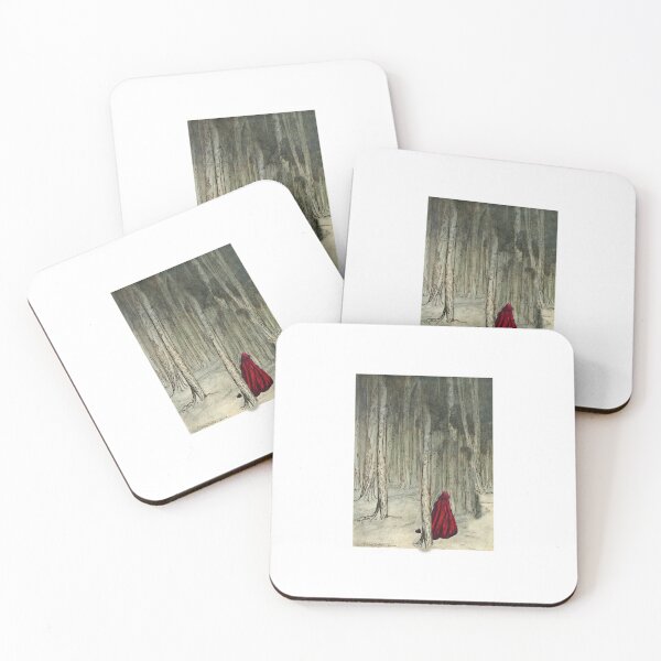 Item preview, Little red riding hood in the woods designed and sold by myatticstudio.