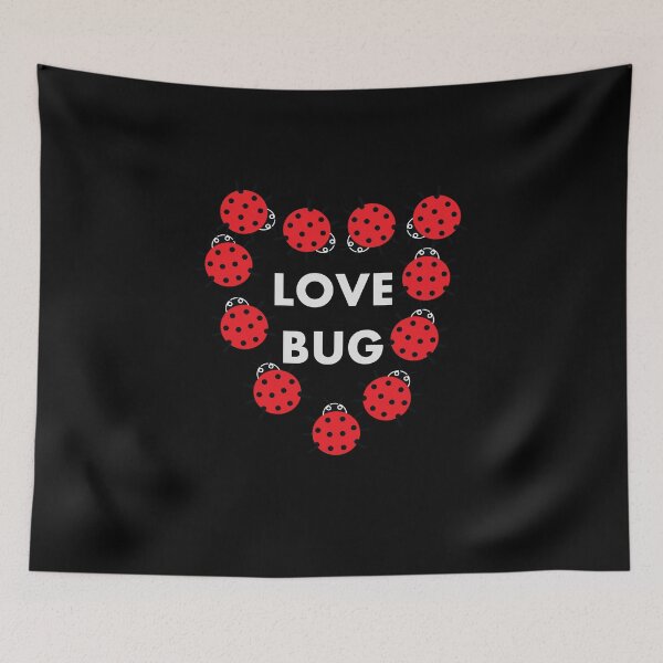 Item preview, Love Bug Heart Lady Bug Insect  designed and sold by SparkleLiveLife.
