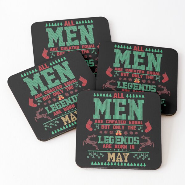 Item preview, Legends Are Born In May Ugly Christmas Pattern designed and sold by Cheap Women's Shirts.