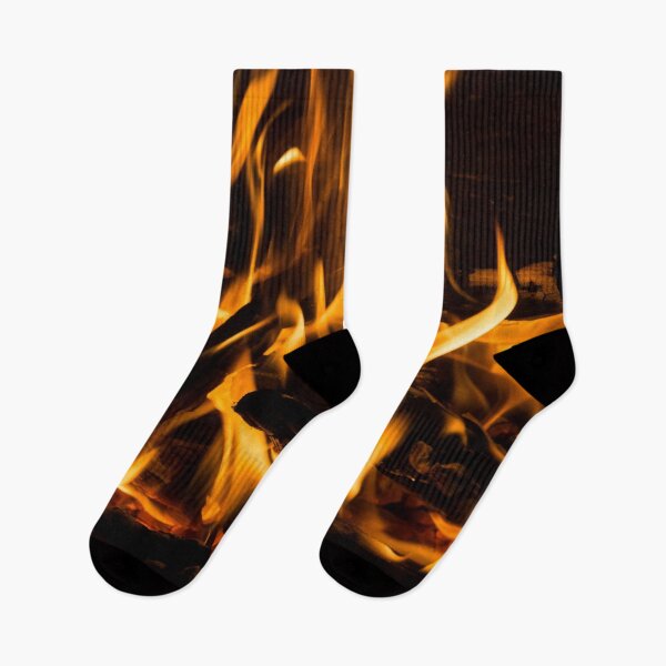 Item preview, Hot Hygge - Crackling Blaze in a Fireplace designed and sold by Georgia Mizuleva.