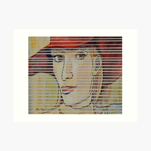 Above the cut Art Print