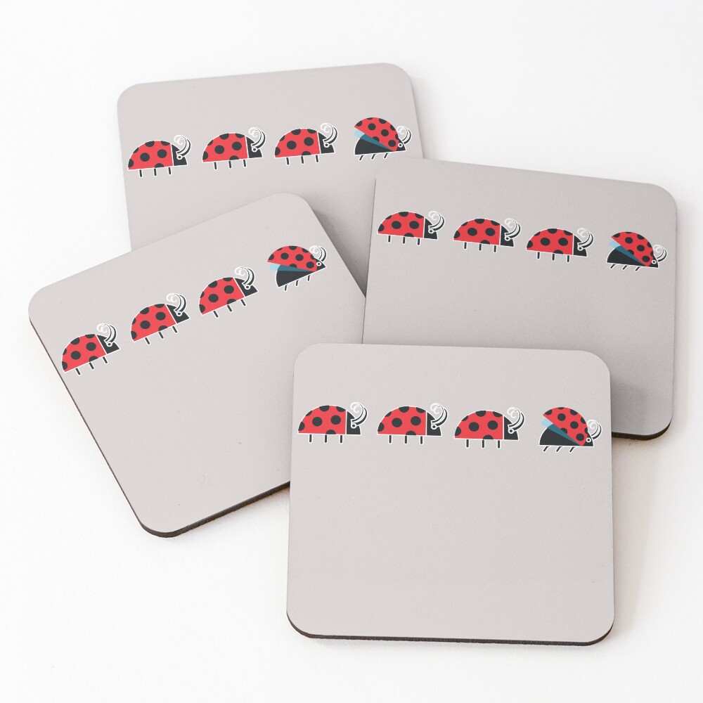Item preview, Coasters (Set of 4) designed and sold by SparkleLiveLife.