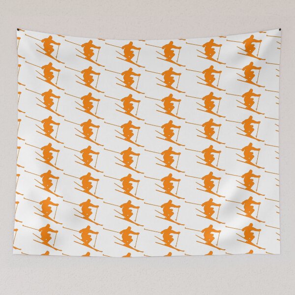 Item preview, Skiing in Orange designed and sold by MUZA9.