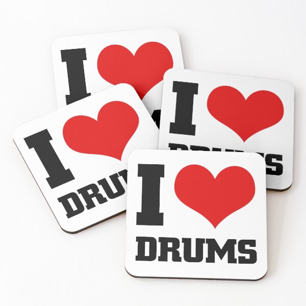 Item preview, I love DRUMS designed and sold by Thestarrysky.