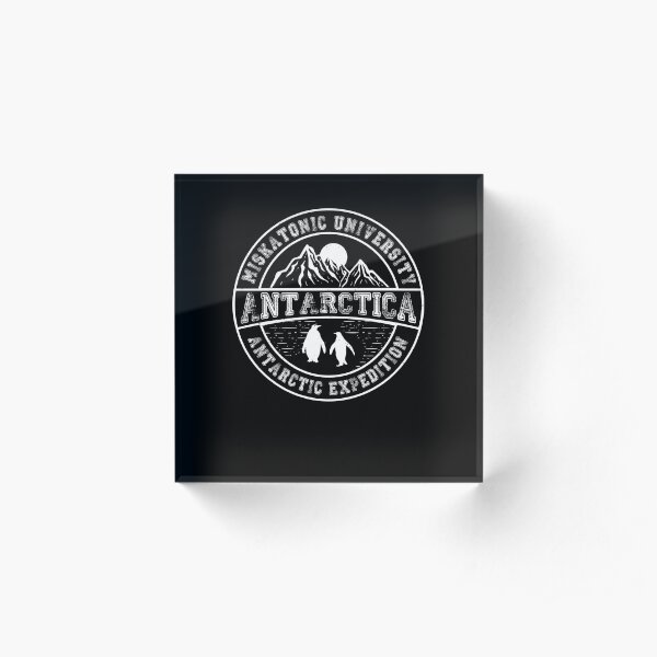 Miskatonic University Antarctic Expedition Acrylic Block