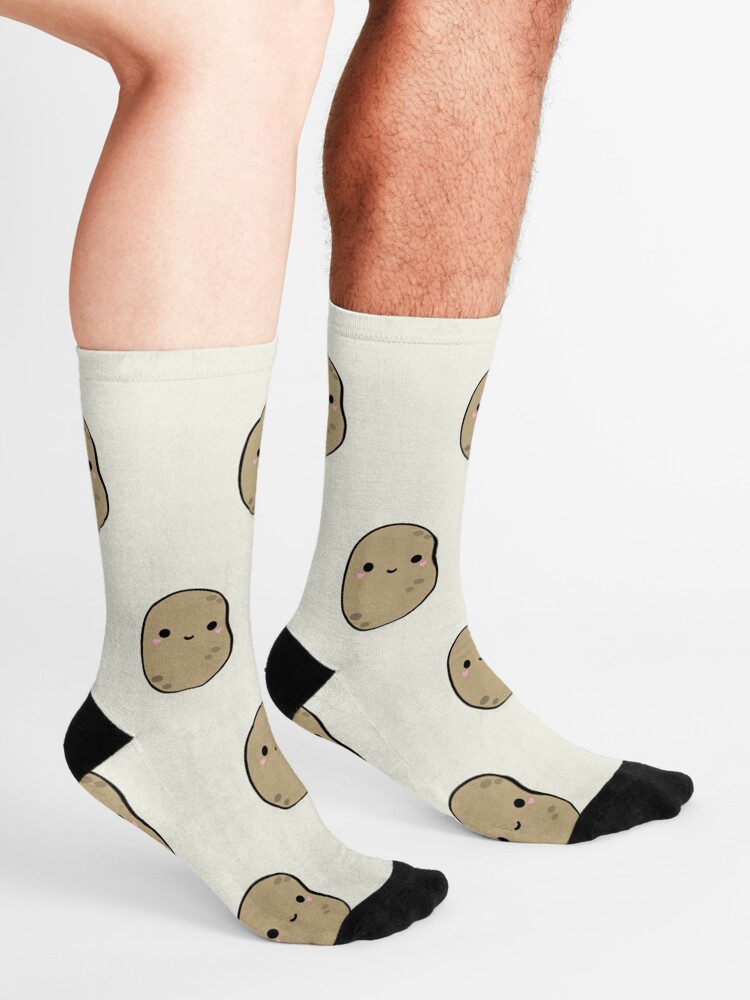 "Cute Potatoes" Socks by ArtsyBrooke Redbubble