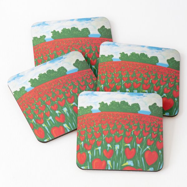 Item preview, Red Fields 2 designed and sold by David Hutchison.