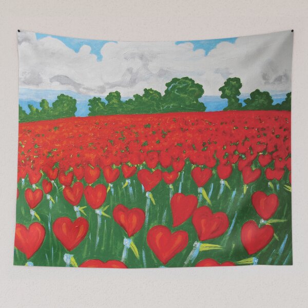 Item preview, Red Fields 1 designed and sold by David Hutchison.