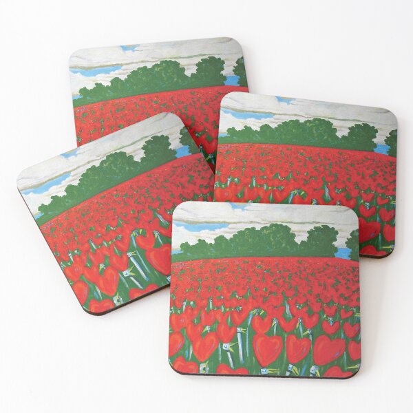 Item preview, Red Fields 4 designed and sold by David Hutchison.