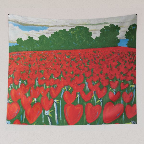 Item preview, Red Fields 4 designed and sold by David Hutchison.