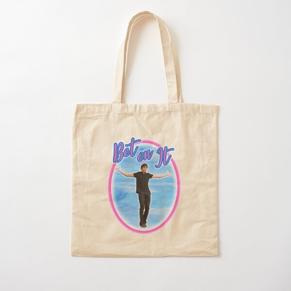 Apueste en ello Troy Bolton Zac Efron en High School Musical Bolsa de algodón